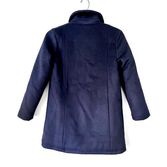 Carrement Beau girls designer navy wool blend pea coat size 10 - Picture 2 of 9
